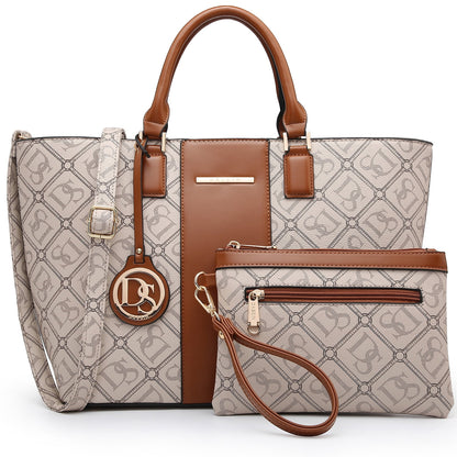 Large Executive Work Tote & Matching Wallet Set | Vegan Leather Satchel 👜