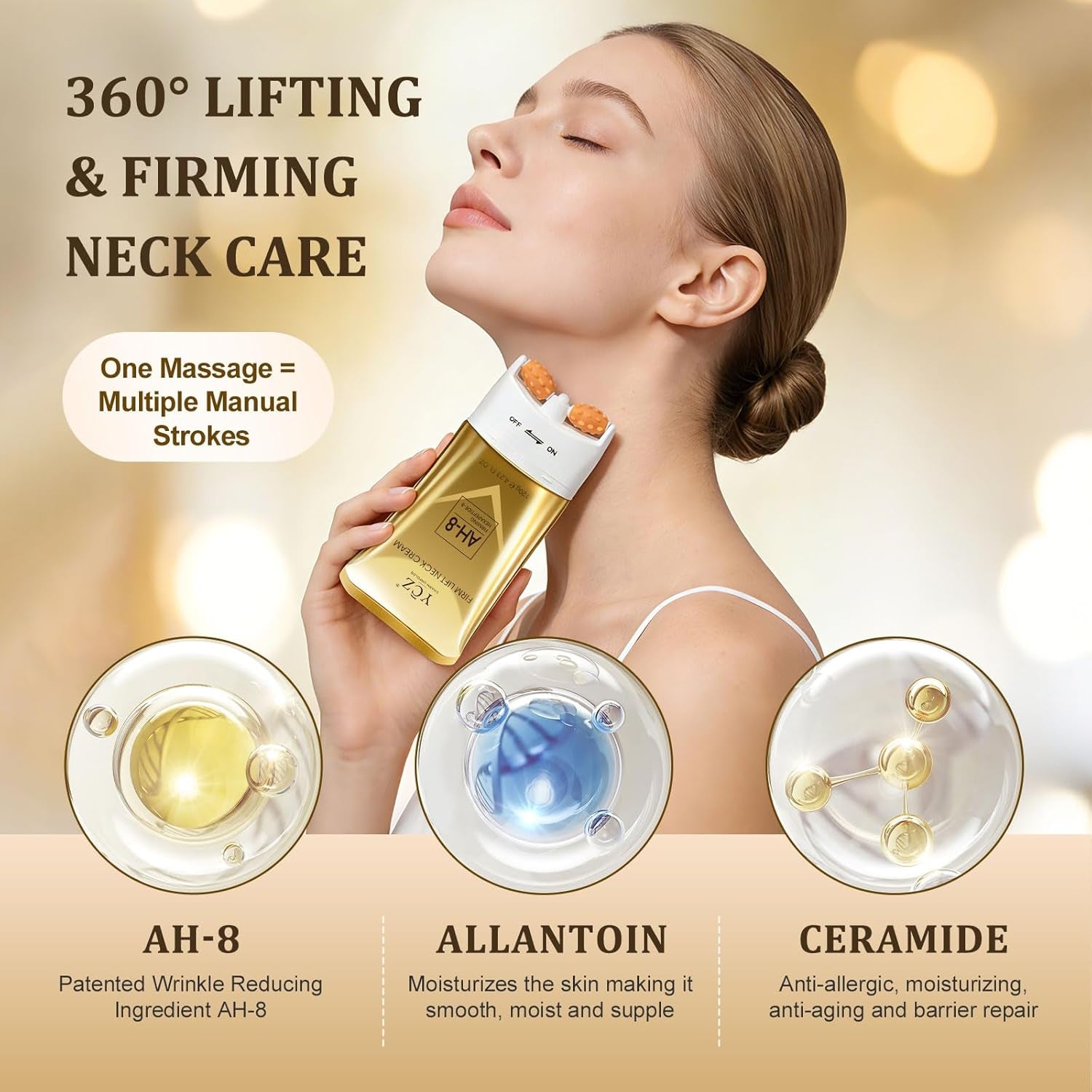YCZ Neck & Eye Firming Gift Set (5.99 Fl Oz) – Anti-Aging & Deep Moisture Treatment 🌟🎁