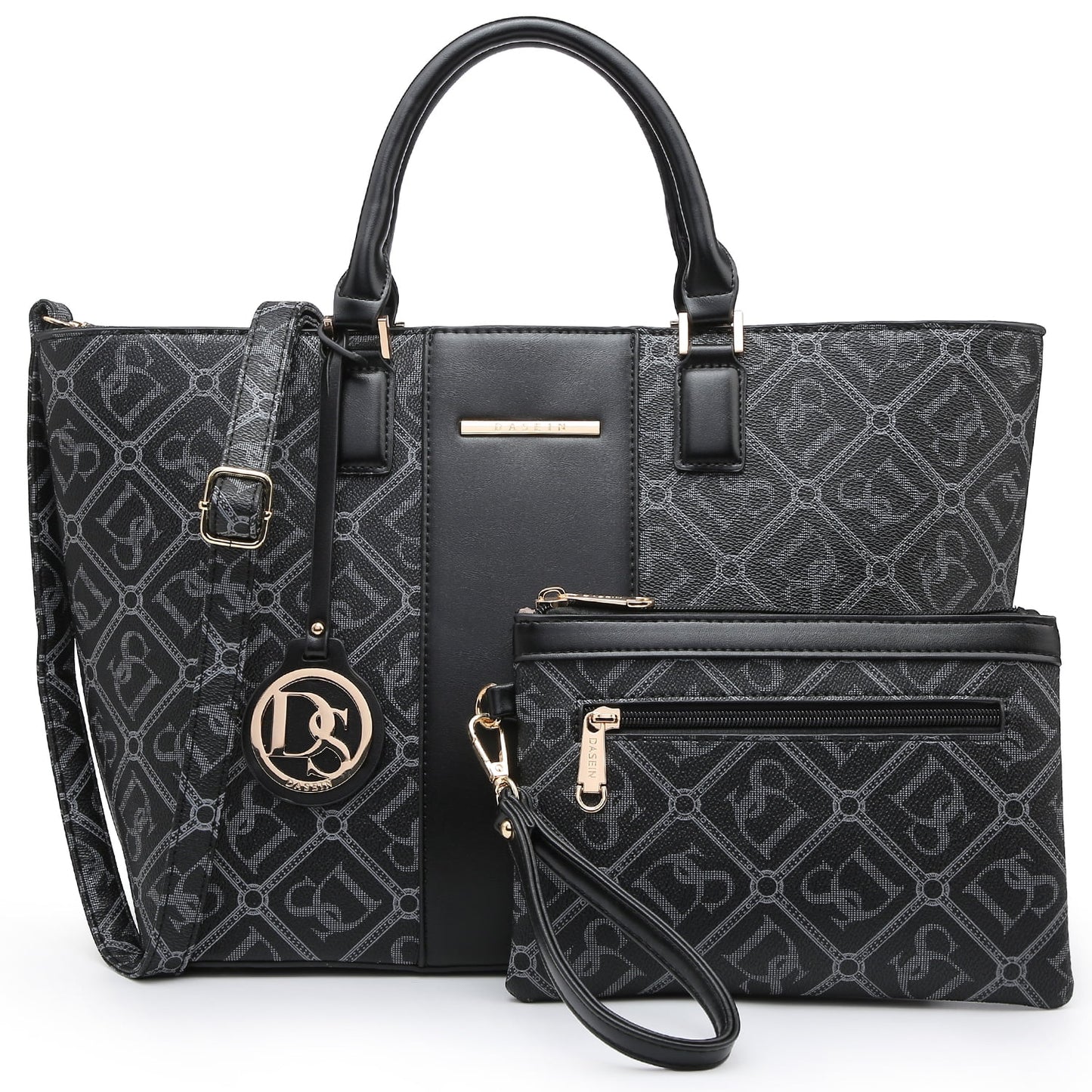 Large Executive Work Tote & Matching Wallet Set | Vegan Leather Satchel 👜