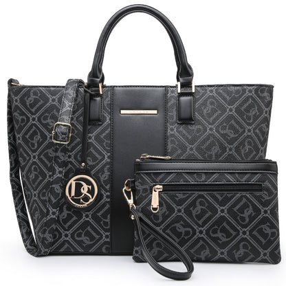 Large Executive Work Tote & Matching Wallet Set | Vegan Leather Satchel 👜