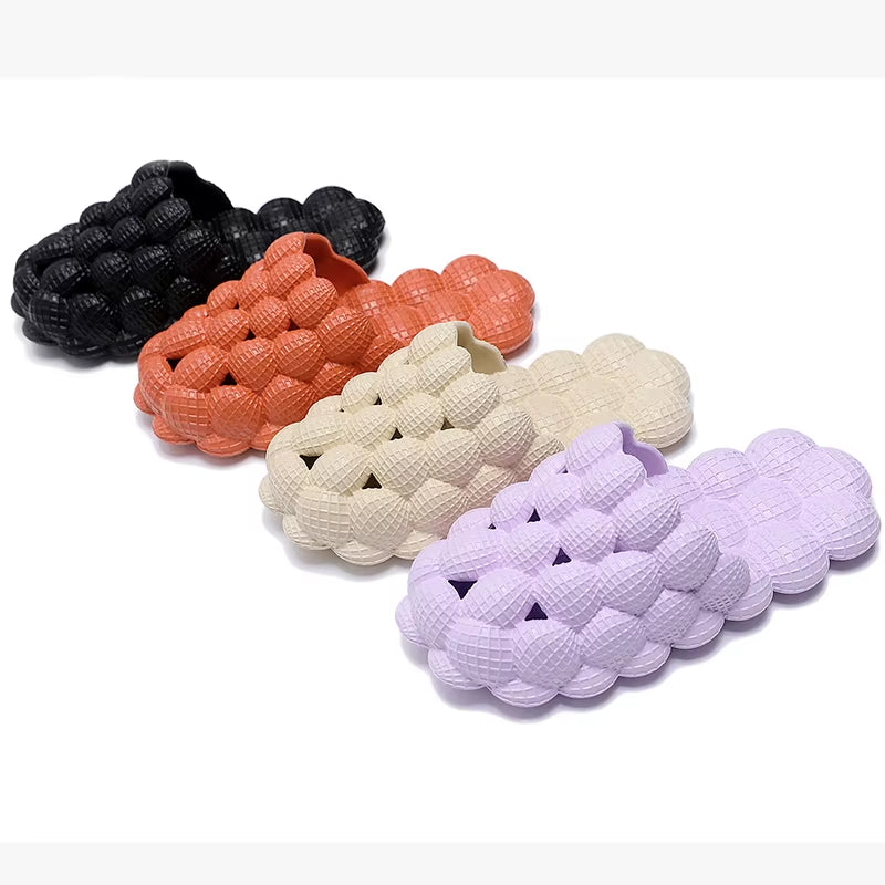 🫧 Luxury Soft Bubble Slippers – Original Cloud "Peanut" Slides for Men & Women🥜☁️