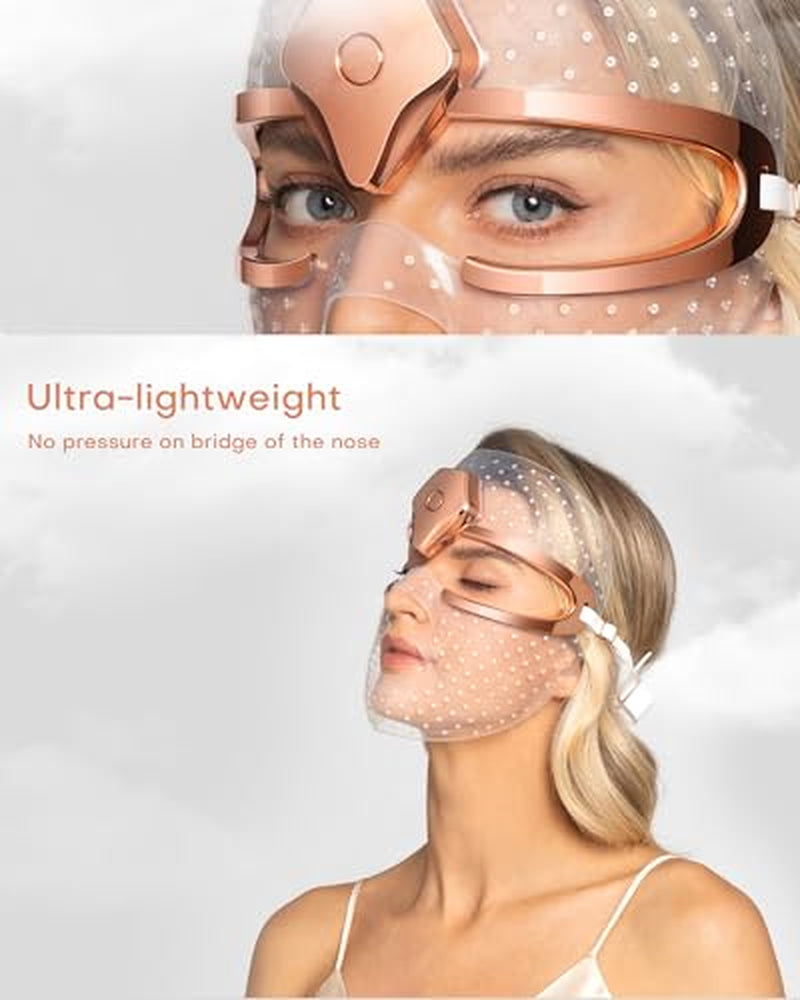 NEW!! LATEST!!! PDT Cordless Red Light Therapy Mask | Silicone LED Face Mask for Wrinkles & Acne 🌟 