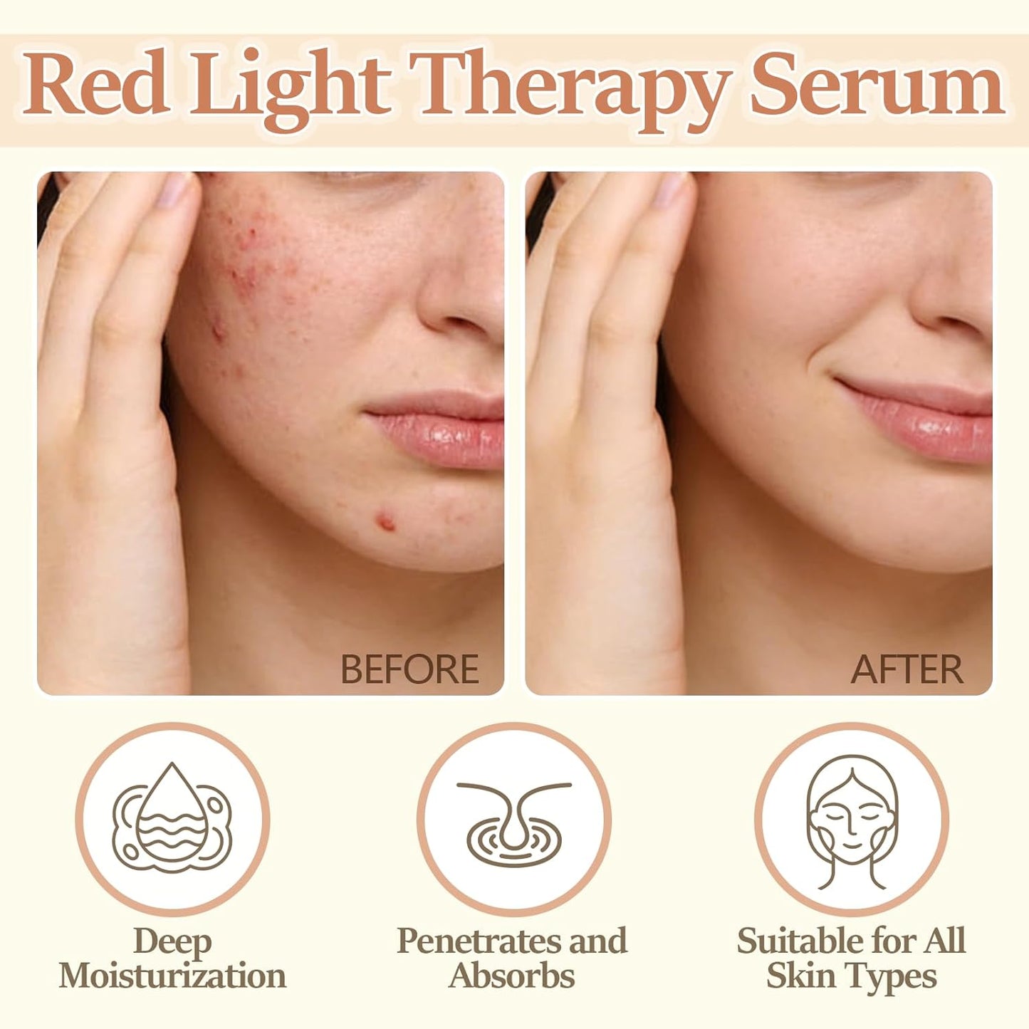 Luminous Red Light & Microcurrent Serum – Firming Green Tea & Niacinamide Booster 🌟⚡️