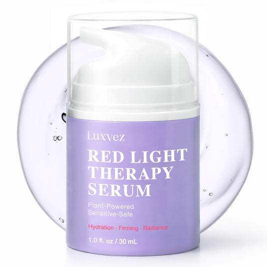 Anti-Aging Red Light Serum (1 Oz) – Hydrating Hyaluronic & Niacinamide Booster 🌟💧