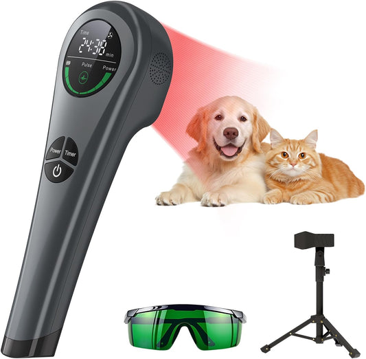 🐾 Revitalize & Relieve: Advanced 2-in-1 Red Light Therapy Wand 🐾int, Muscle