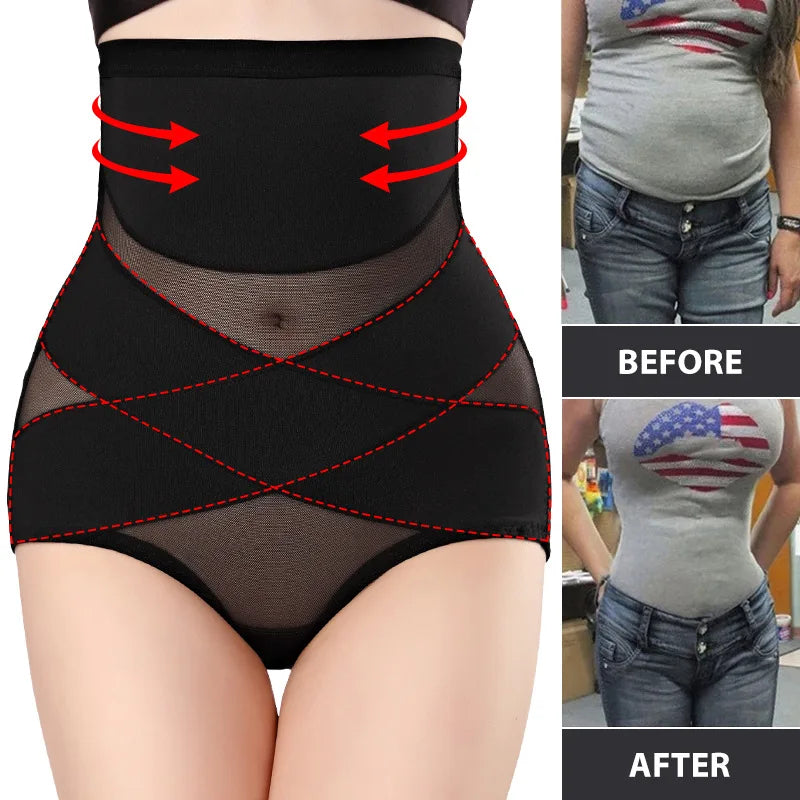 Sculpt & Lift High-Waist Shaper – Seamless Tummy Control & Butt-Lifting Briefs ⏳✨